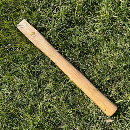 14 Inch Heavy Duty Wide Hoe, Japanese Carbon Steel with Oak Wooden Handle, Without Welding, Garden Tool for Digging, Weeding, and Planting