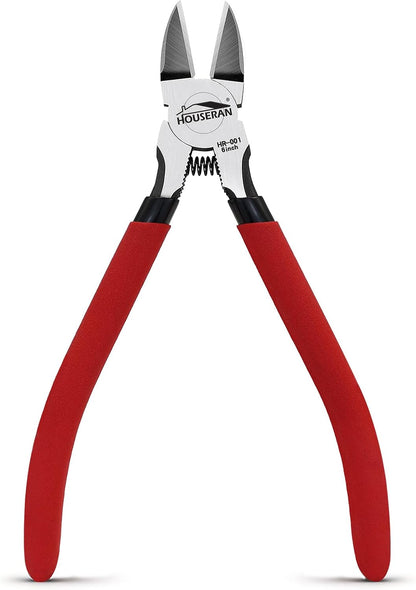 Wire Cutters 10 PACK, 6 inch, Side Cutters, Flush Cut Pliers