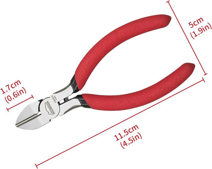 Wire Cutters 10 PACK, 6 inch, Side Cutters, Flush Cut Pliers