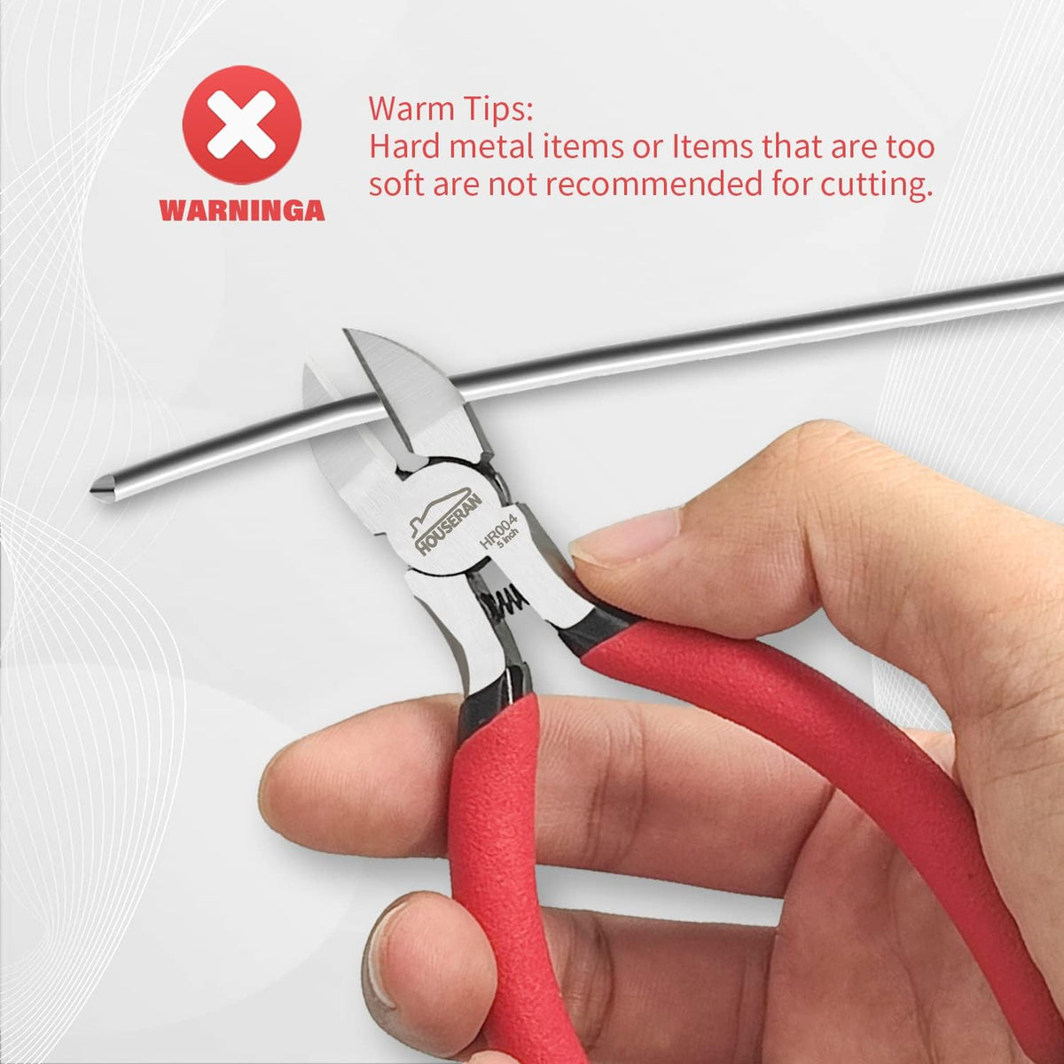 Wire Cutters 10 PACK, 6 inch, Side Cutters, Flush Cut Pliers