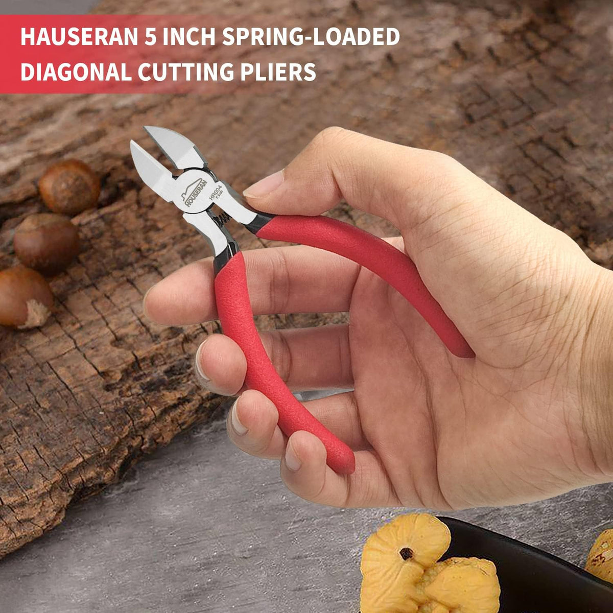 Wire Cutters 10 PACK, 6 inch, Side Cutters, Flush Cut Pliers