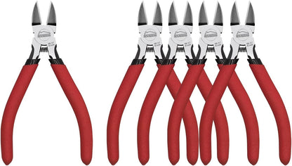 Wire Cutters 10 PACK, 6 inch, Side Cutters, Flush Cut Pliers