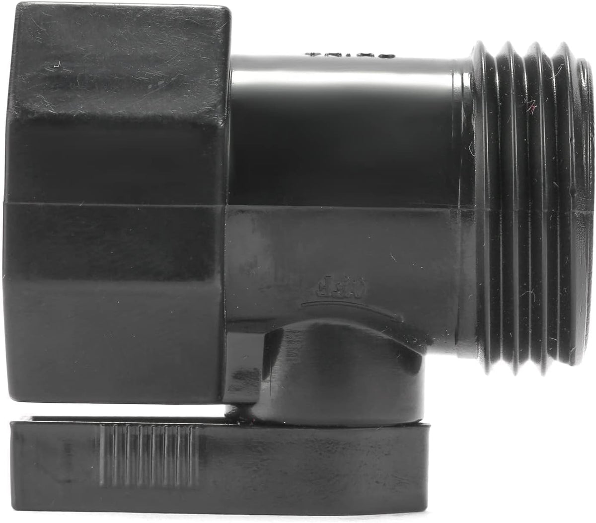 3/4" Brass Garden Hose Shut Off Valve,1-Way Restricted-Flow Water Shut-Off, Fits 3/4 Inch Hose Connector