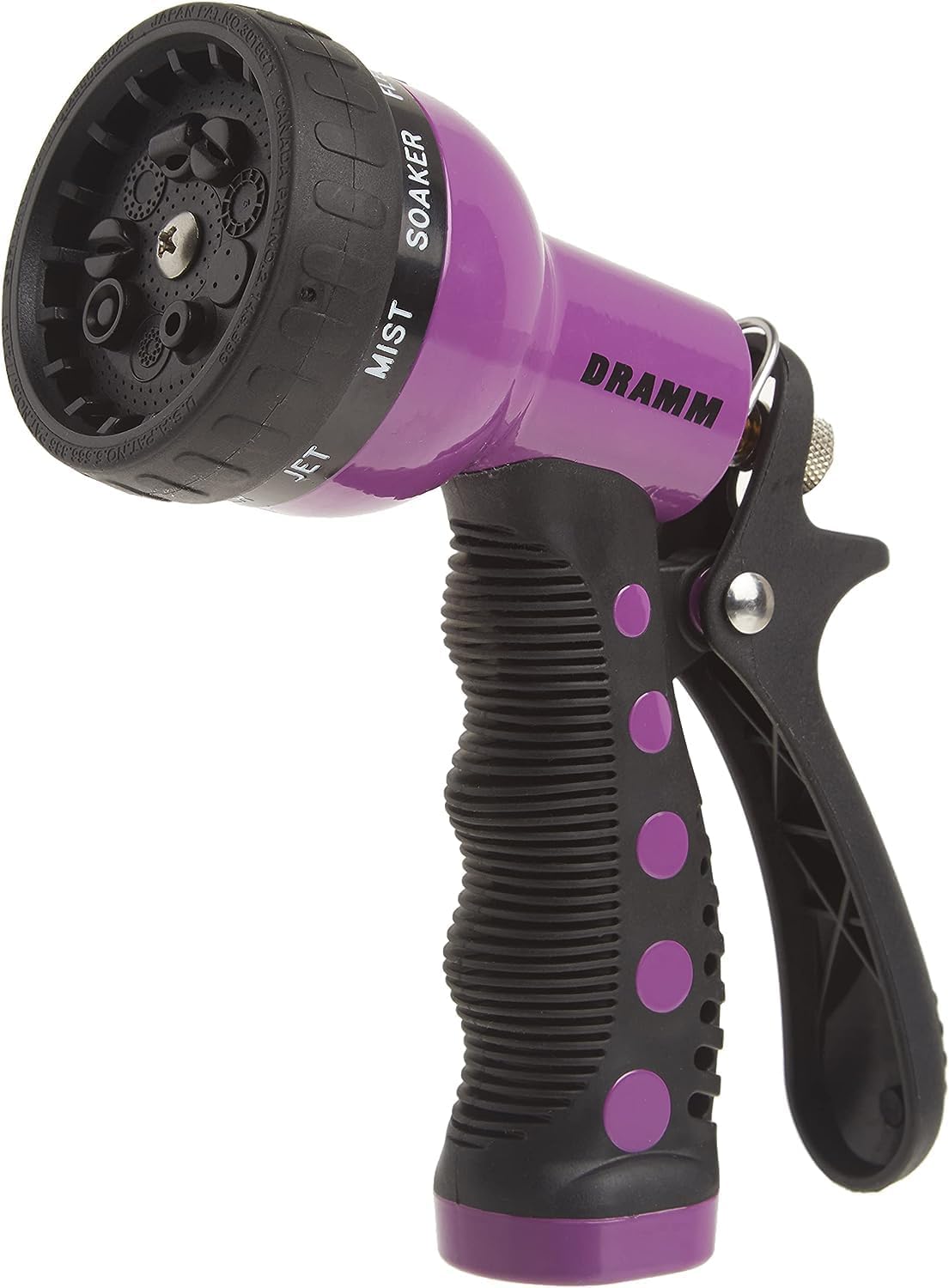 Watering & Tool Set – 30-Inch One Touch Rain Wand + 9‑Pattern Revolution Spray Gun + ColorPoint Compact Shear | Heavy‑Duty Metal, Ergonomic Grips - Green
