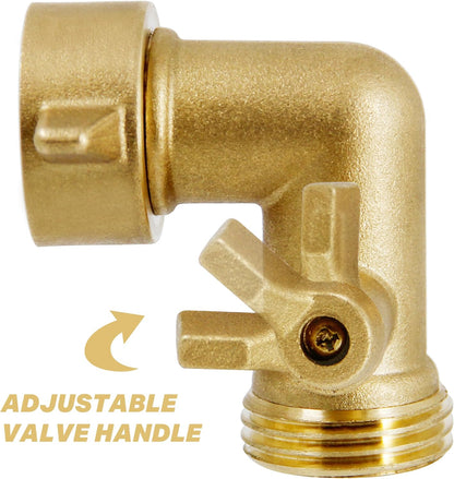 90 Degree Garden Hose Elbow, 2 Pack