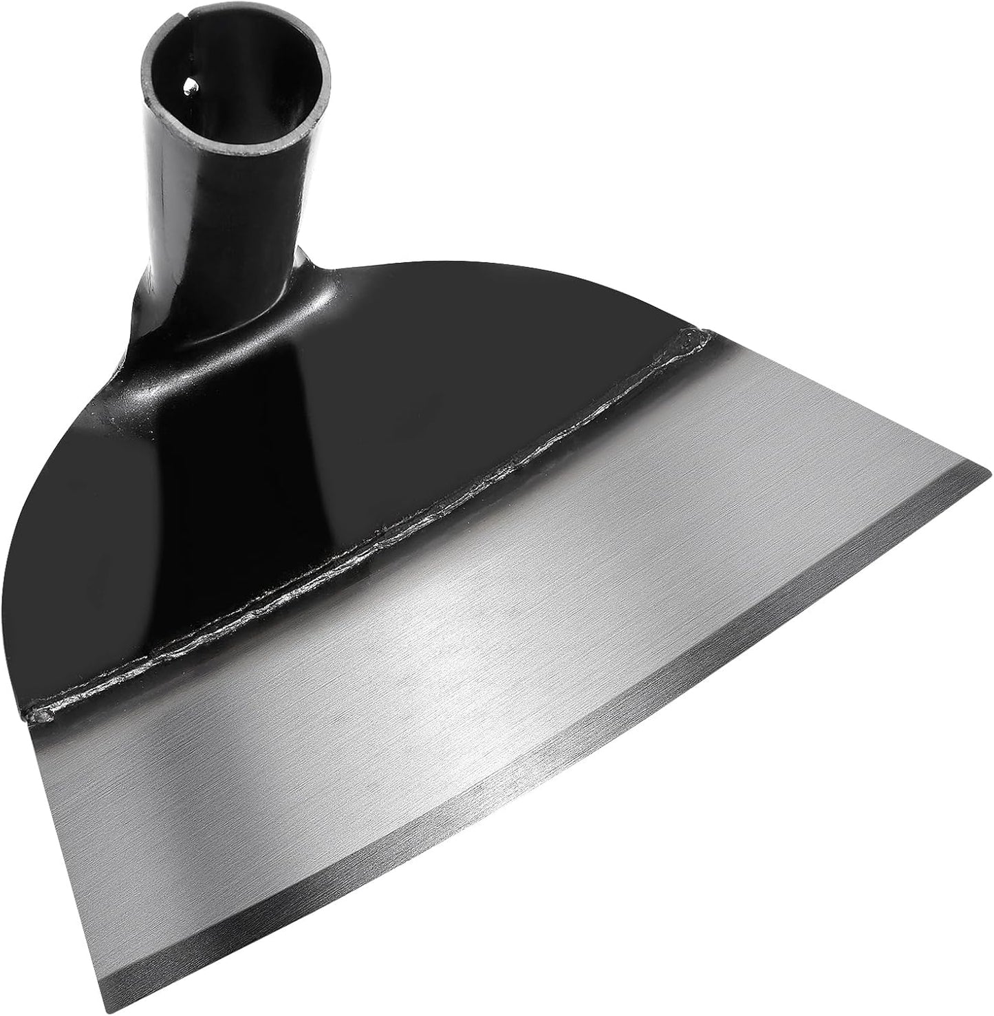 Garden Hoe Head, Hand Garden Tool for Weeding Replacement, Round Eye Grub Head for Planting Digging Loosening Soil, Heavy Duty Steel Field Tool for Yard Farm Vegetable 9.25 X 5.90 X 4.33 In