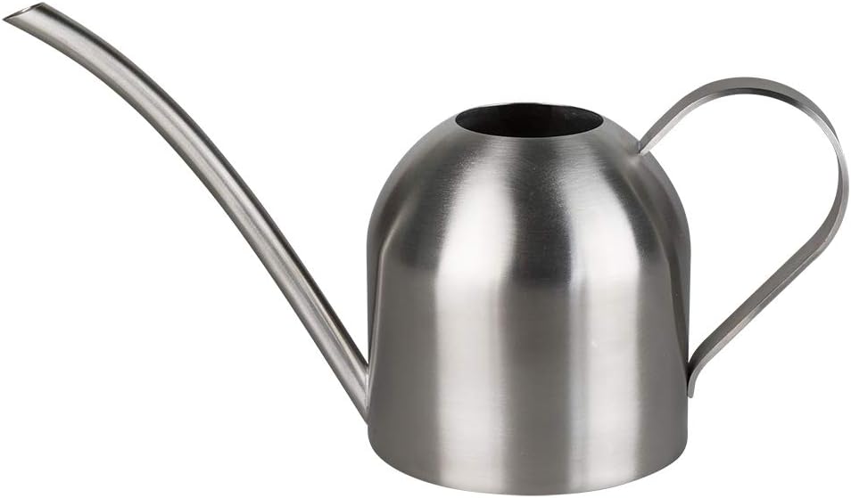 Watering Can for Indoor Plants, 30oz Long Spout Stainless Steel