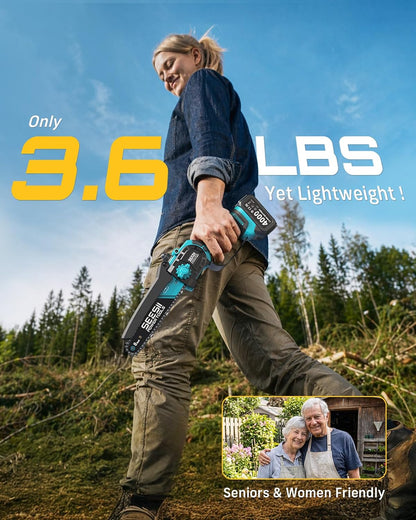 2-in-1 Electric Pole Saws for Tree Trimming