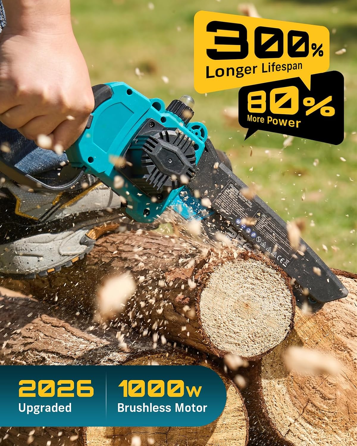 2-in-1 Electric Pole Saws for Tree Trimming