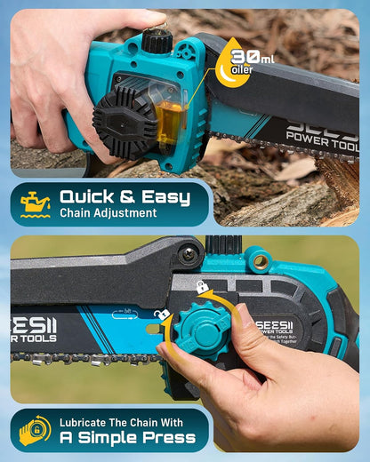 2-in-1 Electric Pole Saws for Tree Trimming