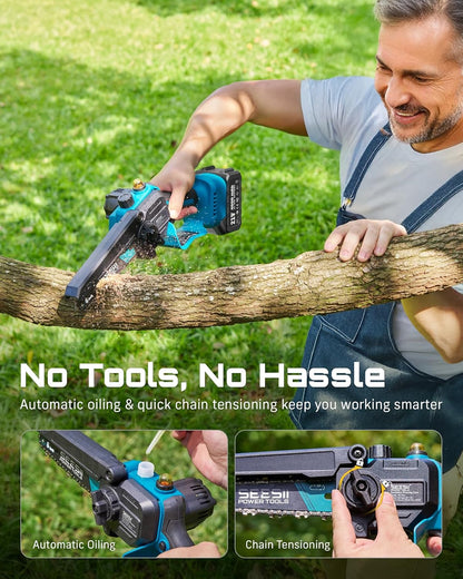 2-in-1 Electric Pole Saws for Tree Trimming