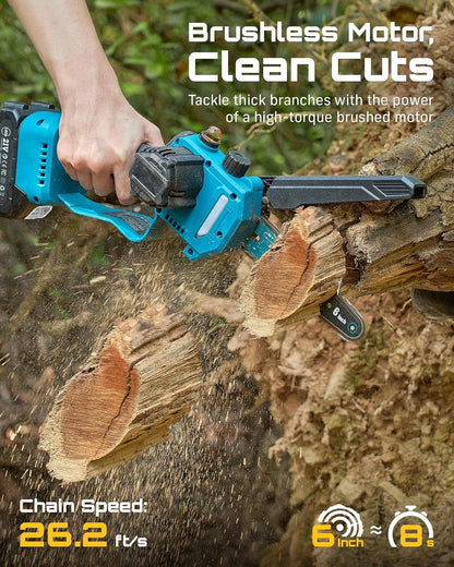 2-in-1 Electric Pole Saws for Tree Trimming