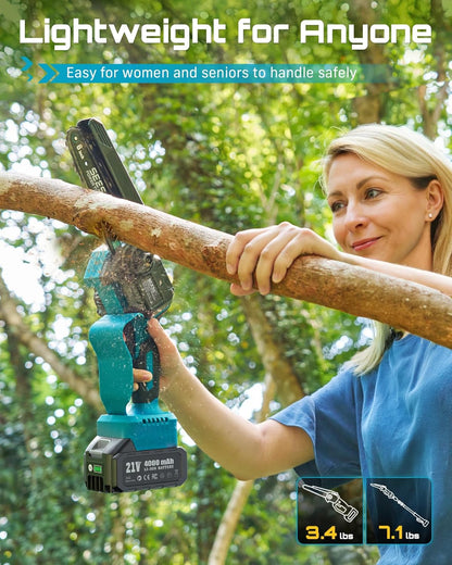 2-in-1 Electric Pole Saws for Tree Trimming