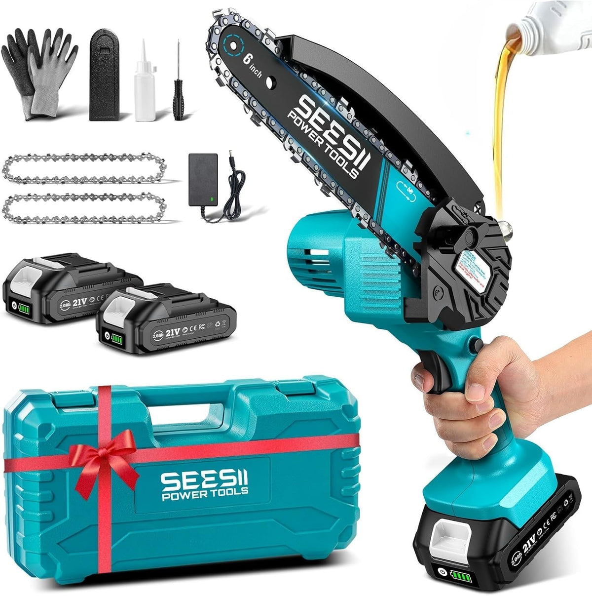 2-in-1 Electric Pole Saws for Tree Trimming