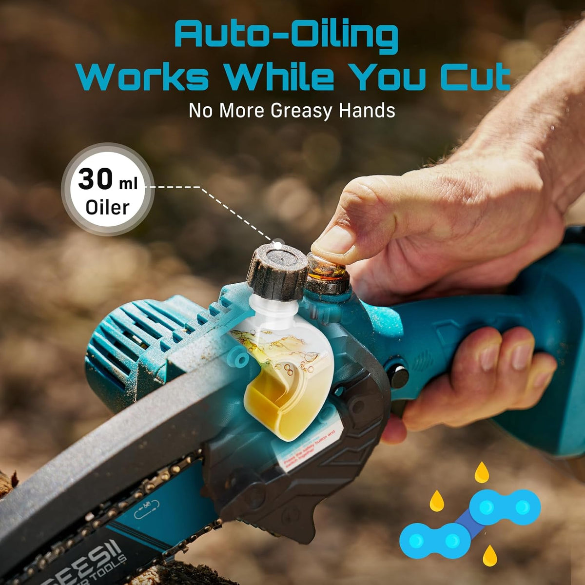 2-in-1 Electric Pole Saws for Tree Trimming