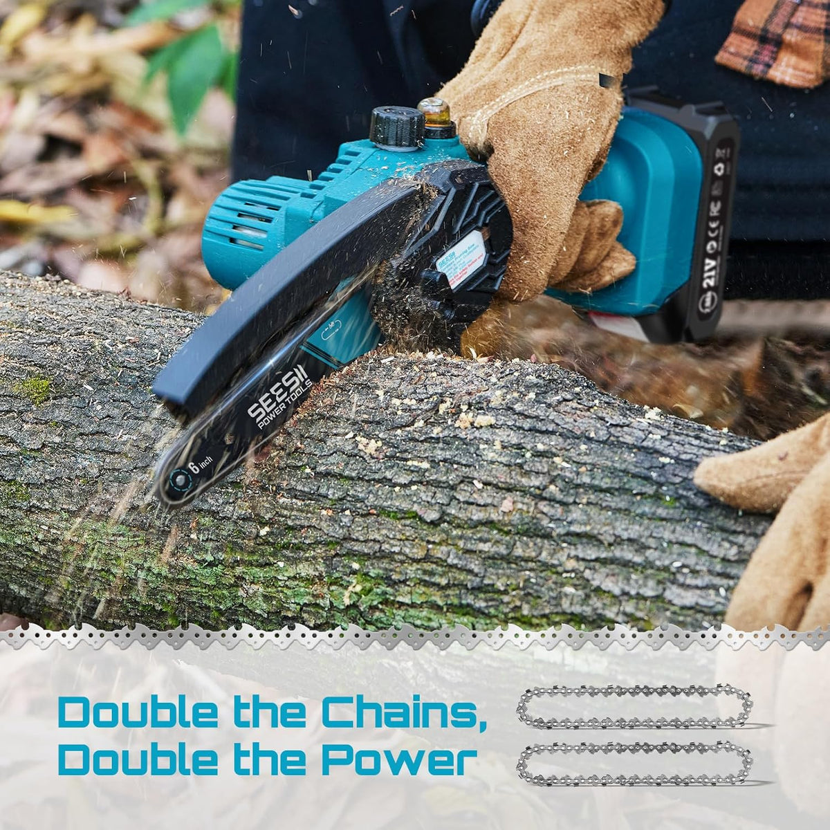 2-in-1 Electric Pole Saws for Tree Trimming