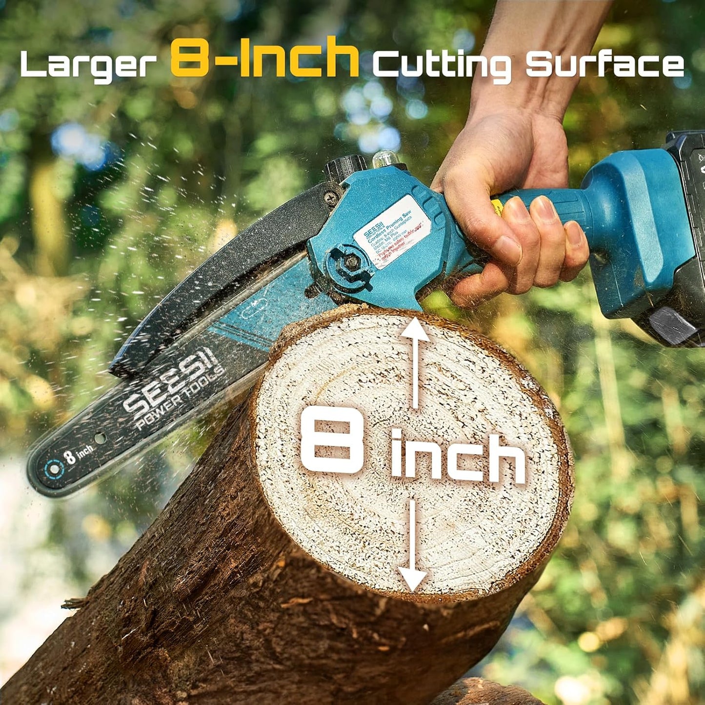 2-in-1 Electric Pole Saws for Tree Trimming