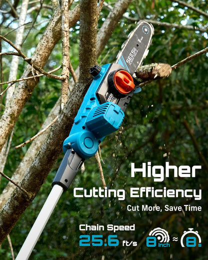 2-in-1 Electric Pole Saws for Tree Trimming