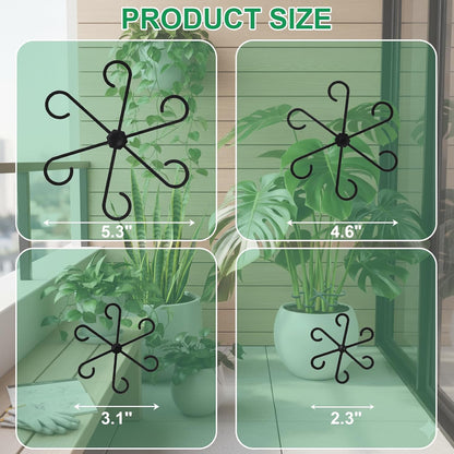 8 PCS Plant Stem Support – Reusable Plastic Plant Stem Holder for Monstera, Indoor Plant Support Clips, Gardening Accessories
