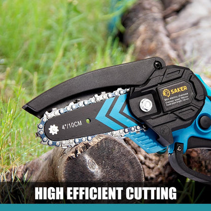 Mini Chainsaw Cordless,Portable Electric Chain Saw