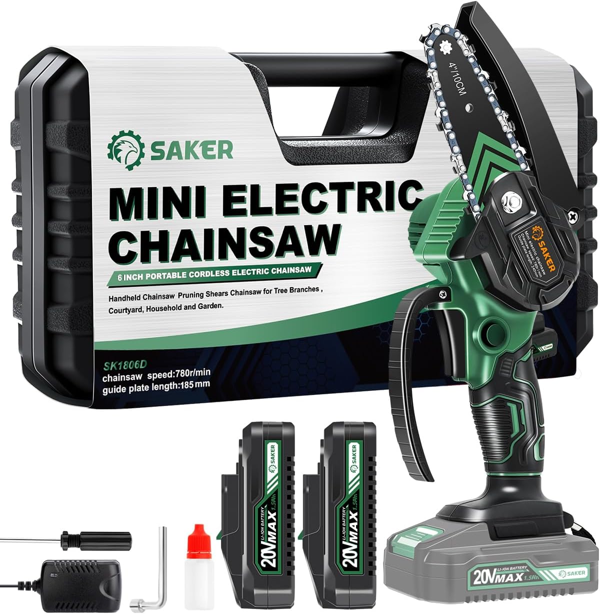 Mini Chainsaw Cordless,Portable Electric Chain Saw