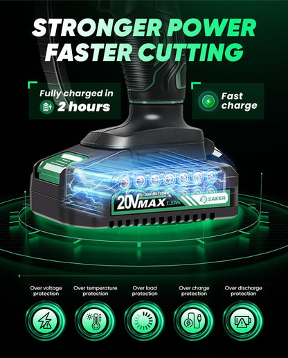 Mini Chainsaw Cordless,Portable Electric Chain Saw