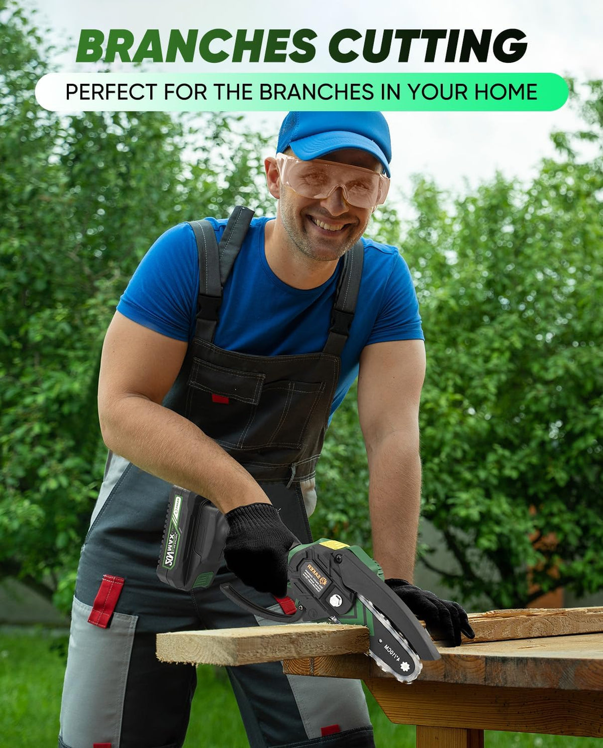 Mini Chainsaw Cordless,Portable Electric Chain Saw