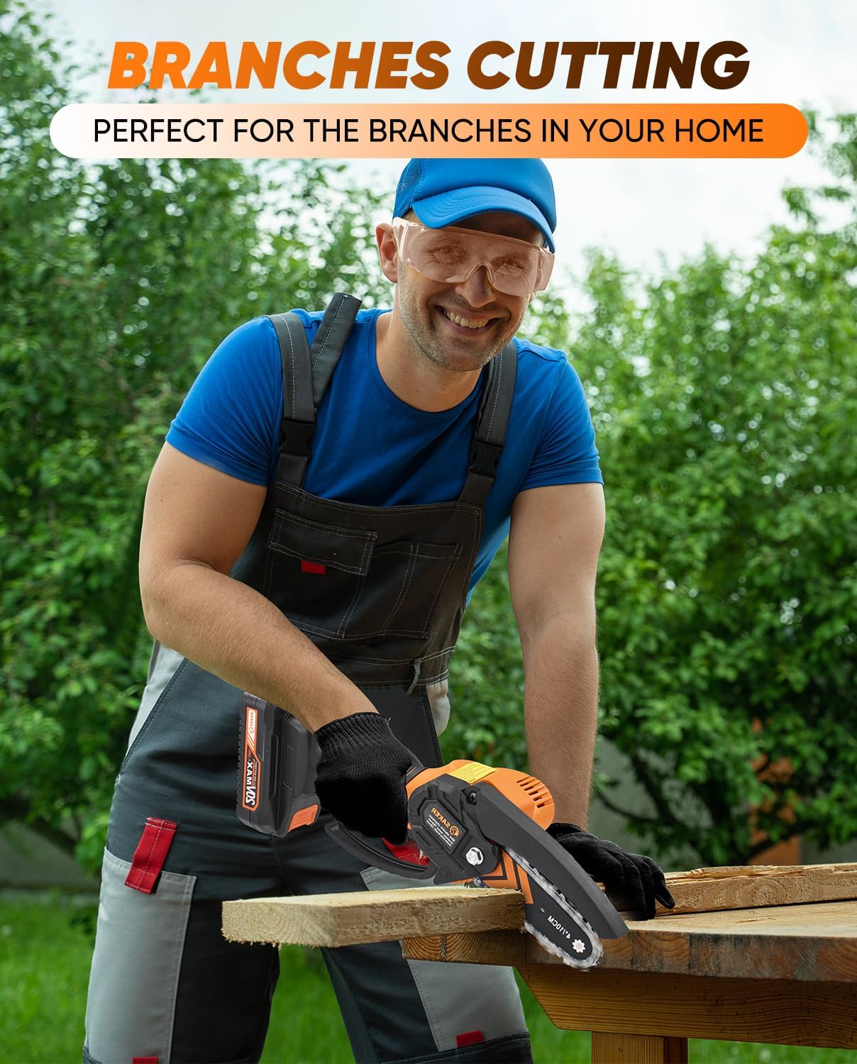 Mini Chainsaw Cordless,Portable Electric Chain Saw
