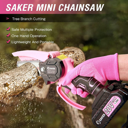 Mini Chainsaw Cordless,Portable Electric Chain Saw
