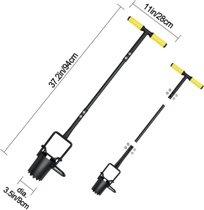 Long Handle Bulb Planter Tool, Tulip Plant Hole Digger, Sod Plugger