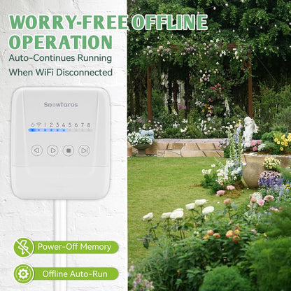 WiFi Smart Sprinkler Controller, 8 Zone