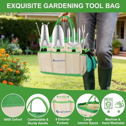 Pruning Shears Garden Shears 8.6" Professional Bypass Garden Scissors Yard Clippers with Sharp SK5 Steel Blade Heavy Duty Hand Pruners for Branch Flower Plant Trimming Cutting Gardening Tools