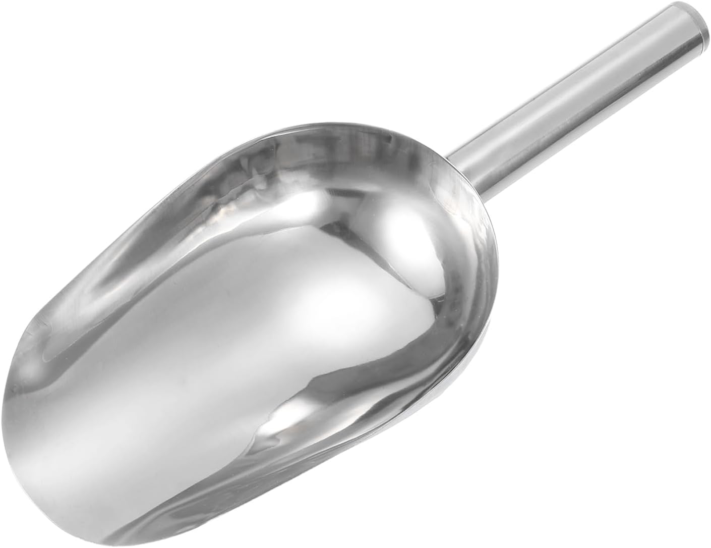 Garden Soil Scoop 9.45 x 3.74 Stainless Steel Hand Shovel Spade with Handle for Planting Weeding Digging