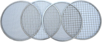 Soil Sifter with Handle – Includes 4 Replaceable Mesh Screens 3mm/6mm/9mm/12mm for Gardening & Compost