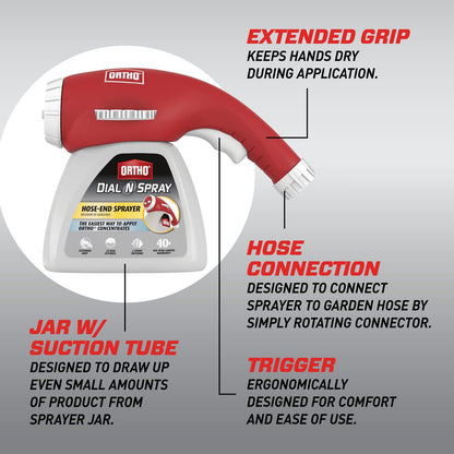 Dial N Spray Hose End Sprayer