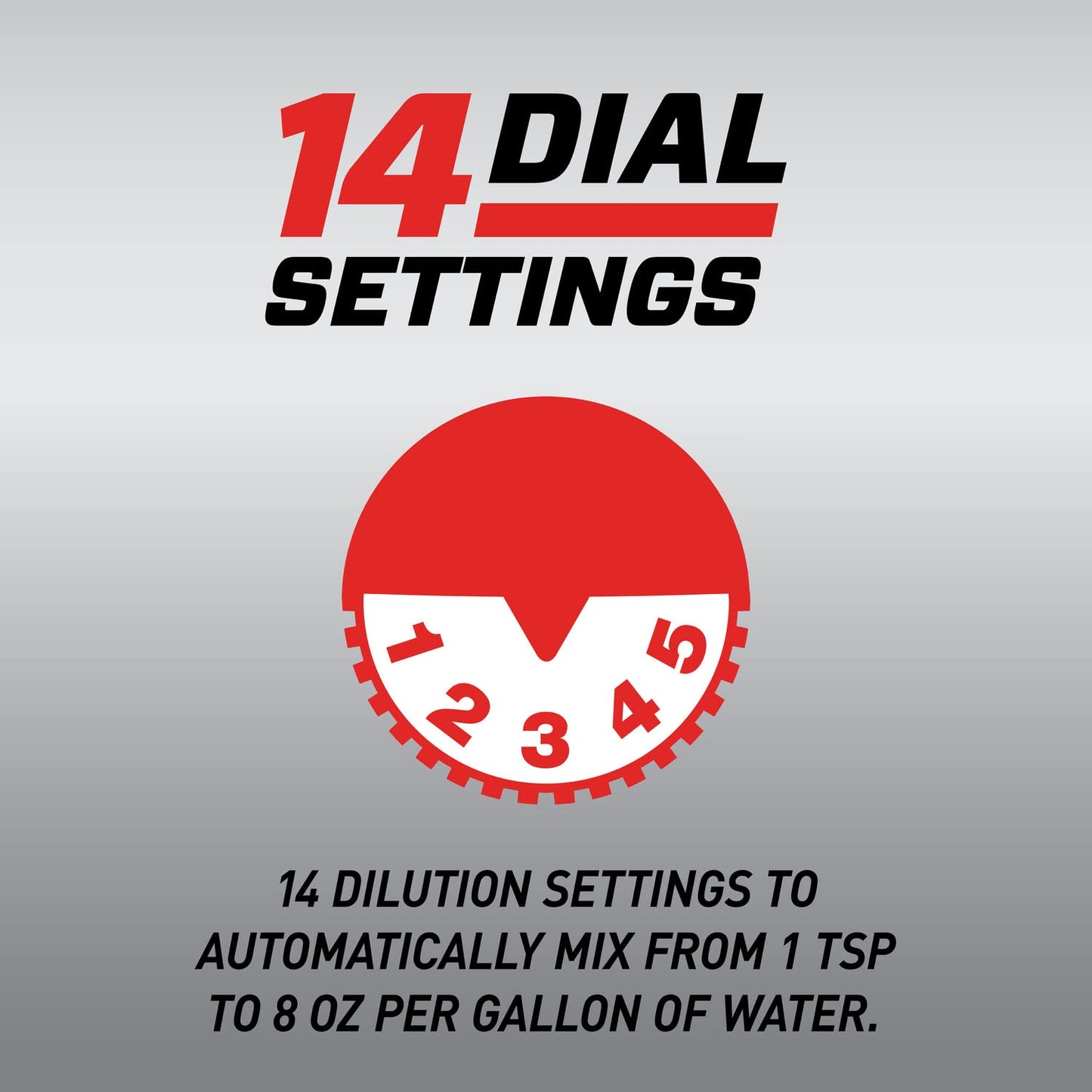 Dial N Spray Hose End Sprayer