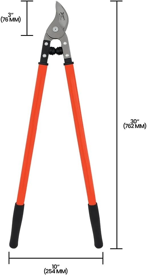 MV190 Professional Orchard and Landscape Tree Lopper, 2-Inch Cut, 36-Inch Long