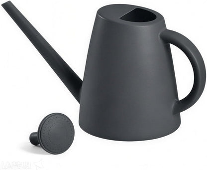 Plastic Watering Can for Home Plant Garden 1/2 Gallon Green