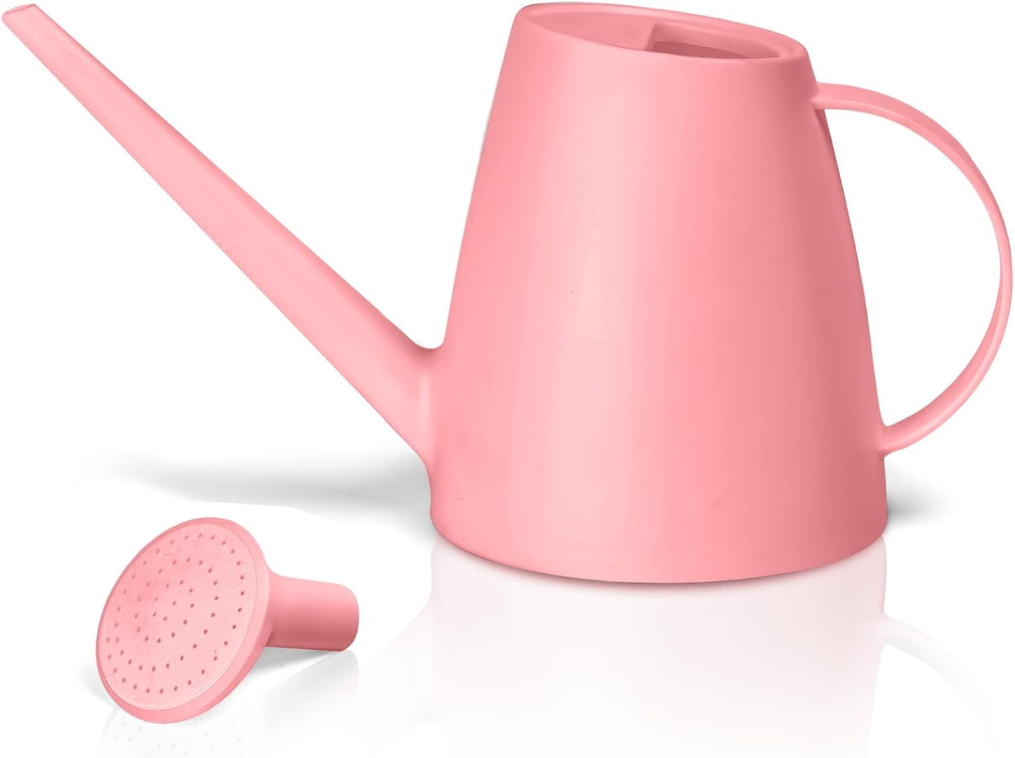 Plastic Watering Can for Home Plant Garden 1/2 Gallon Green