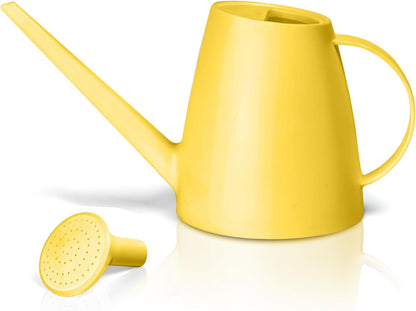 Plastic Watering Can for Home Plant Garden 1/2 Gallon Green