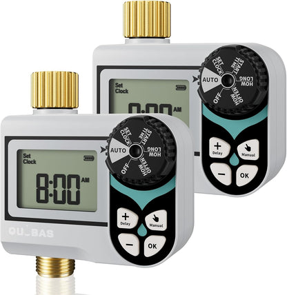 Zero Pressure Water Timer, Sprinkler Timer for Garden Hose Faucet