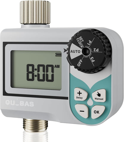 Zero Pressure Water Timer, Sprinkler Timer for Garden Hose Faucet