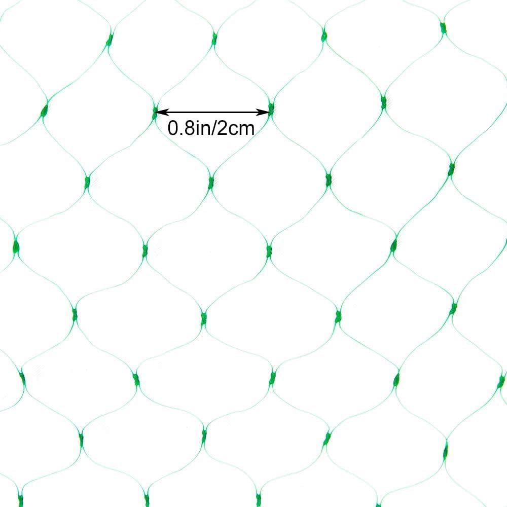 Bird Netting for Garden Protect Vegetable Plants and Fruit Trees, 13x33ft