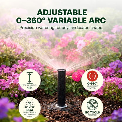 1804VAN 1800 Series Professional - 4 Inch Pop Up Sprinkler Head