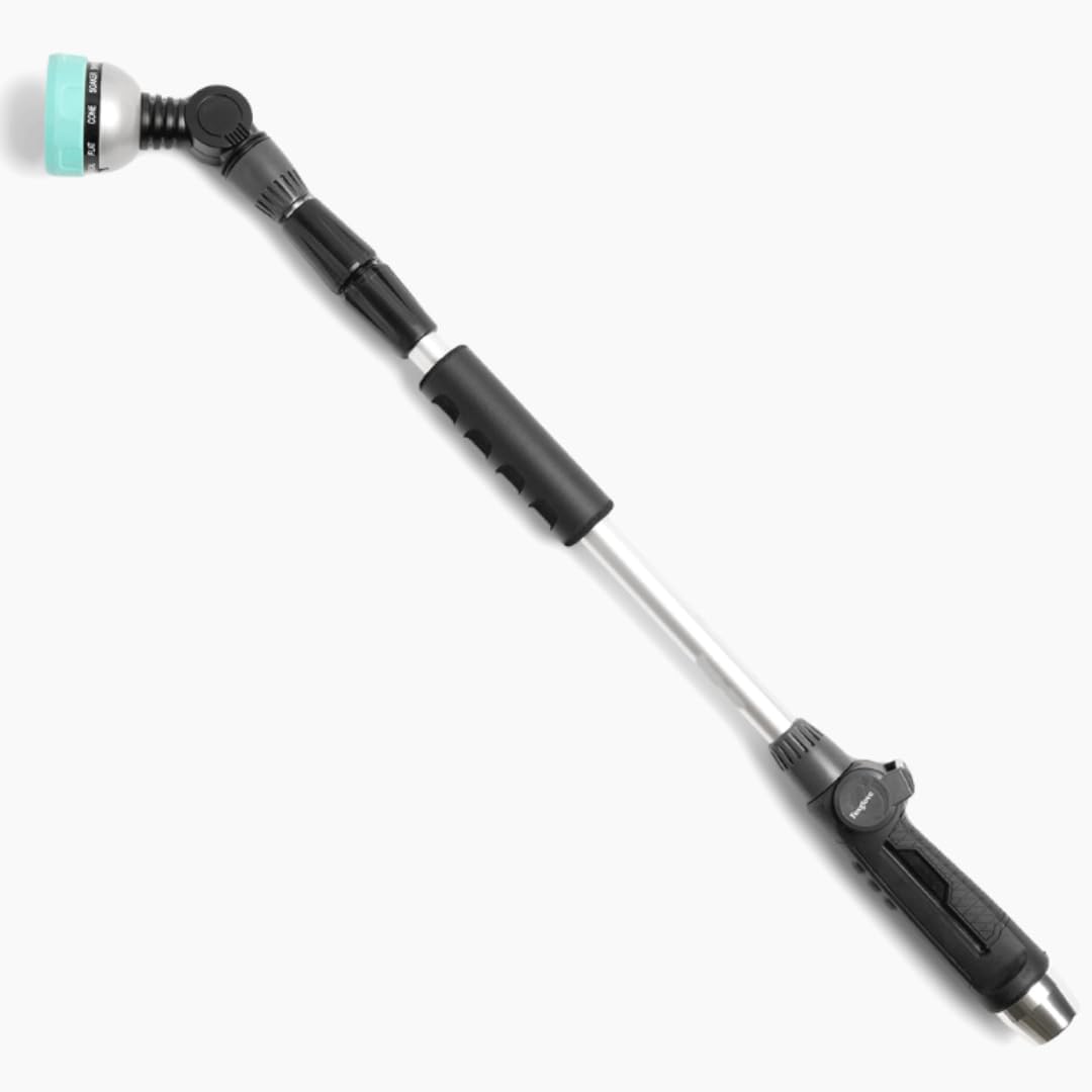 Foxglove Extended 28–36” Garden Hose Watering Wand with Swivel Head
