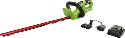 24V Cordless Shear Shrubber, 1.5Ah USB Battery and Charger Included