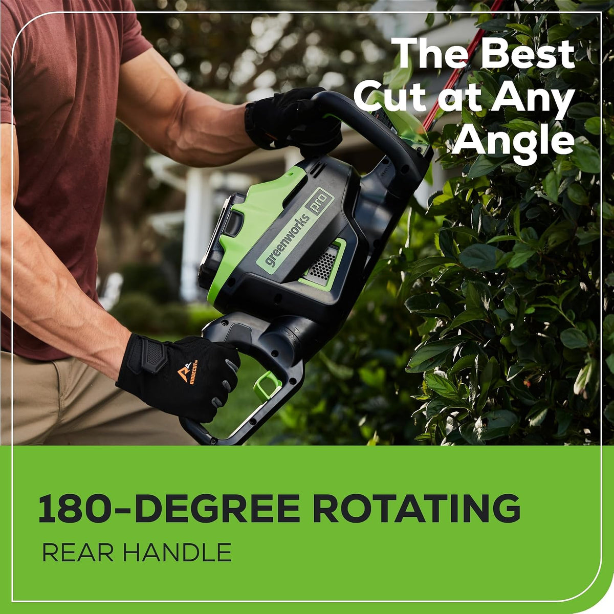 24V Cordless Shear Shrubber, 1.5Ah USB Battery and Charger Included