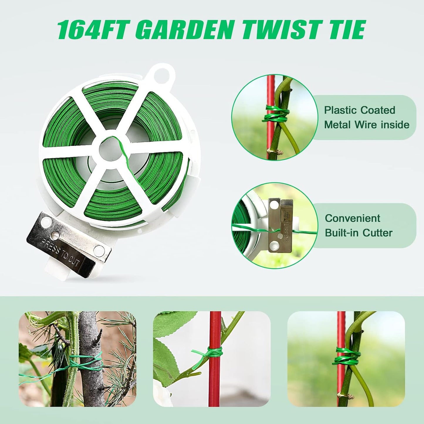 39.4" H Cucumber Trellis, 2 Pack Foldable A Frame Garden Trellis