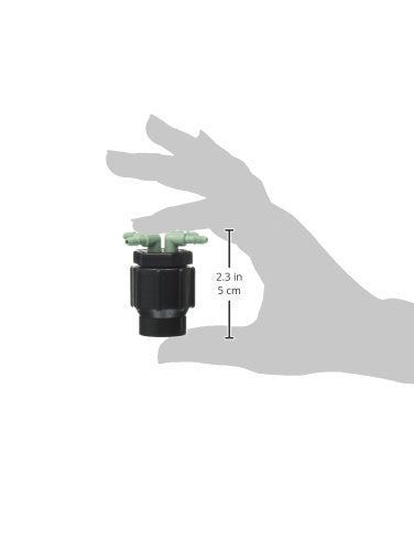 3-Pack 69025 Drip System 4-Port Watering Manifold for 1/4 Inch Tube - Efficient Garden Irrigation