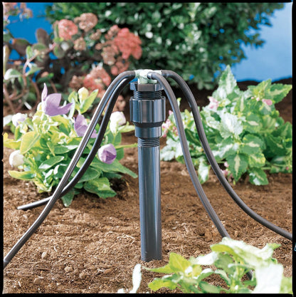 3-Pack 69025 Drip System 4-Port Watering Manifold for 1/4 Inch Tube - Efficient Garden Irrigation